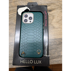 Hello Lux iPhone 14 Pro case in Green